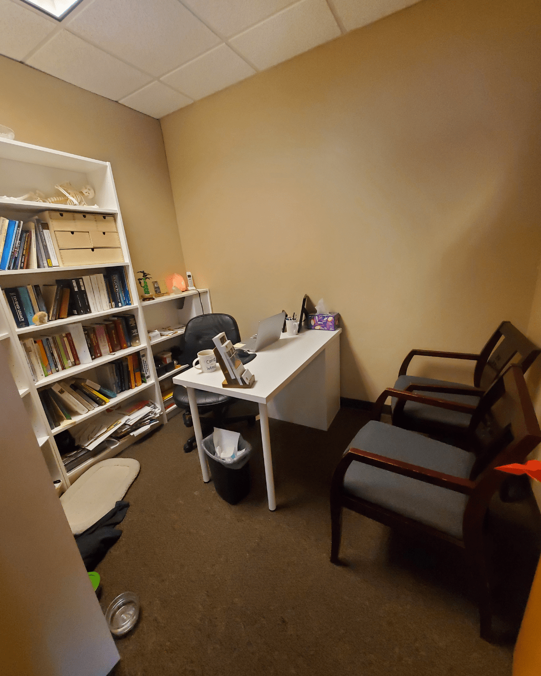 Image of Doctor Amanda Blandford's Desk in Virtual Office Tour